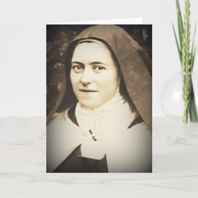CARTE SAINT THERESSE DE LISIEUX (Devant)