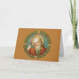Carte Saint Thomas l'Apôtre (JMAS12) Salutation blanche