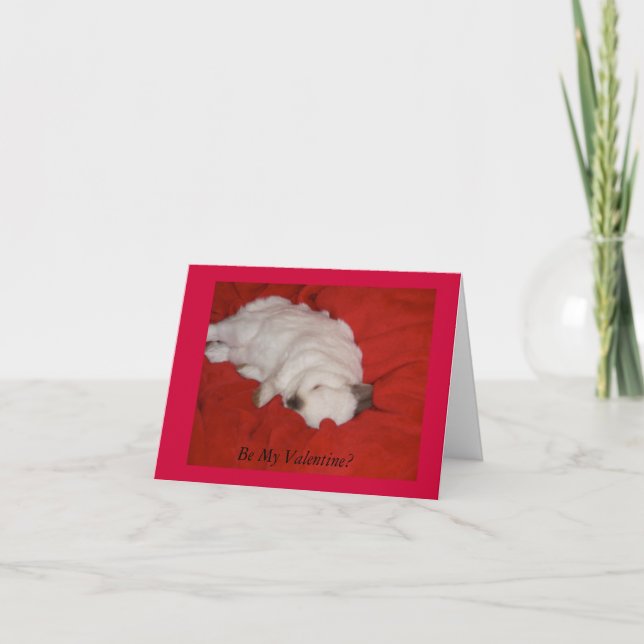 Carte Saint Valentin (Devant)