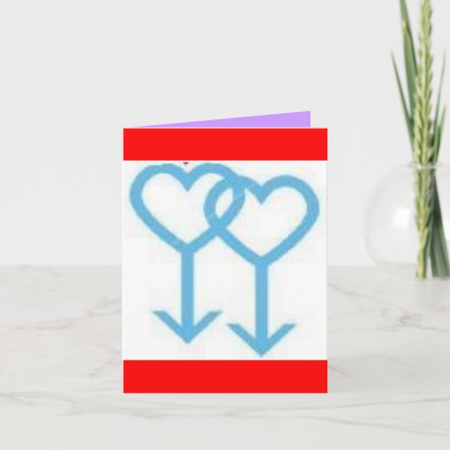 Carte Saint Valentin (Devant)