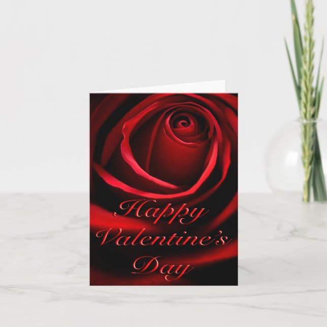 Carte Saint Valentin (Devant)