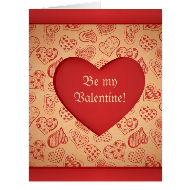 Carte Saint Valentin (Devant)