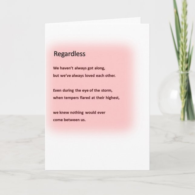 Carte Saint Valentin (Devant)