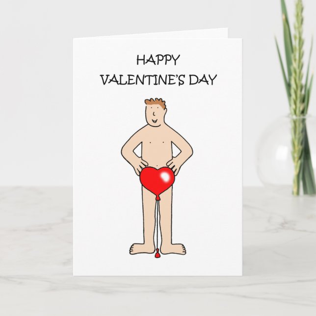 Carte Saint Valentin avec Humour à ballets (Devant)