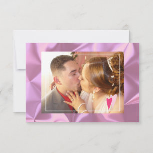 Carte Saint-Valentin Cute Faux Papier Aluminium Coeurs R