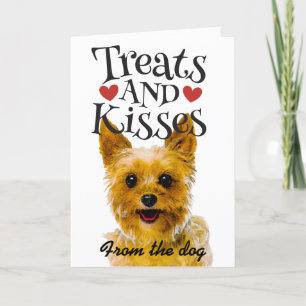 Carte Saint Valentin gâteries et baisers