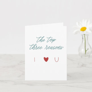 Carte Saint Valentin - Hommes gais
