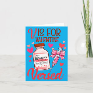 Carte Saint-Valentin Icu Rn Infirmière Soins Infirmiers