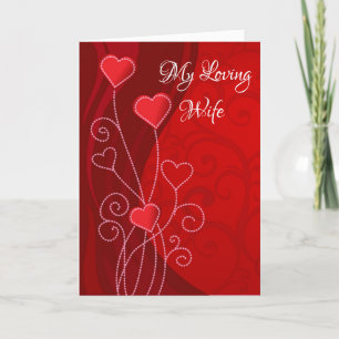 Carte Saint-Valentin-Ma femme aimante