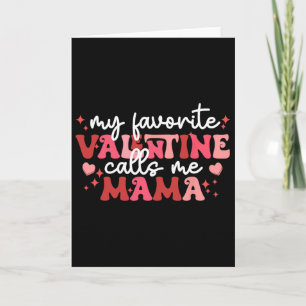 Carte Saint Valentin Maman Mon Saint Valentin préféré m'