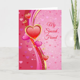 Carte Saint-Valentin-Mon ami spécial