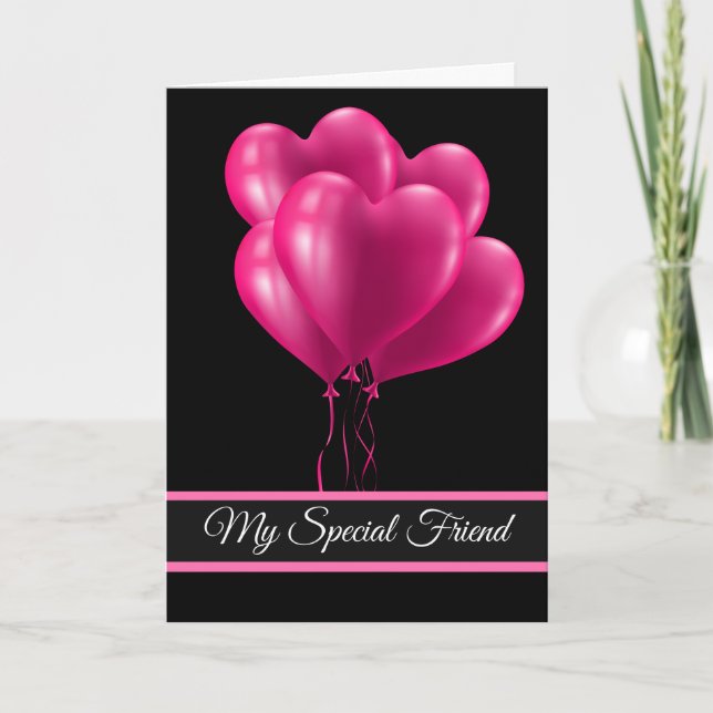 Carte Saint-Valentin-Mon ami spécial (Devant)