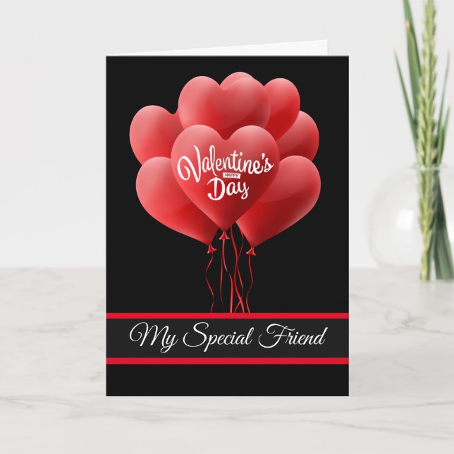 Carte Saint-Valentin-Mon ami spécial (Devant)
