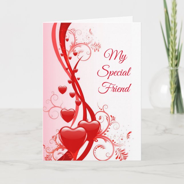 Carte Saint-Valentin-Mon ami spécial (Devant)