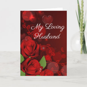 Carte Saint-Valentin-Mon mari aimant