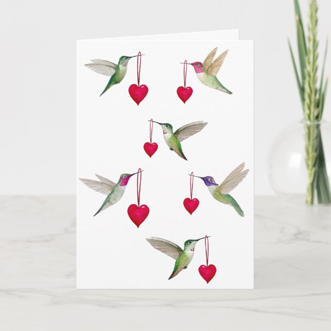 Carte Saint-Valentin personnalisé (Devant)