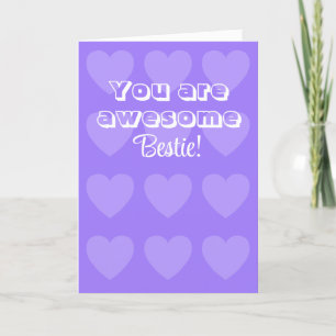 Carte Saint Valentin pour Bestie par Jo Images