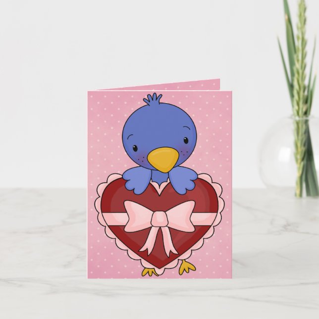 Carte Saint Valentin pour enfants (Devant)