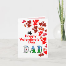 Carte Saint Valentin pour les papas (Djibouti)