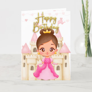 Carte Saint Valentin - Princesse