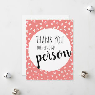 Carte Saint Valentin rose