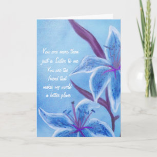 Carte Saint-Valentin soeur et amie