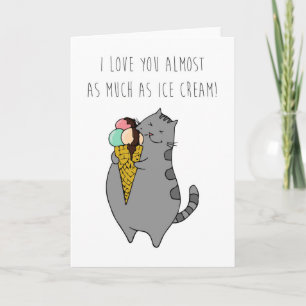 Carte Saint-Valentin Vous Aime Autant Que Crème De