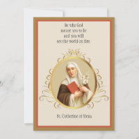 Sainte Catherine de Sienne religieuse