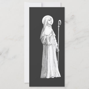 Carte Sainte Catherine de Sienne Vierge