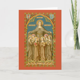 Carte Sainte Claire d'Assise et des Soeurs (SAU 27) Salu