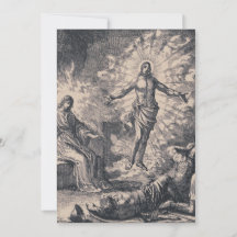 Carte Sainte de la Résurrection du Christ de Jan L