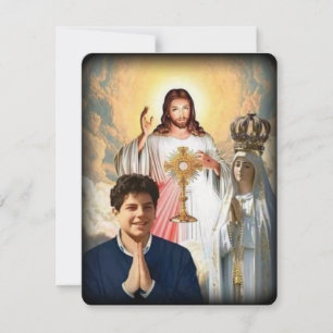 Carte Sainte du Mémorial funéraire catholique Vier
