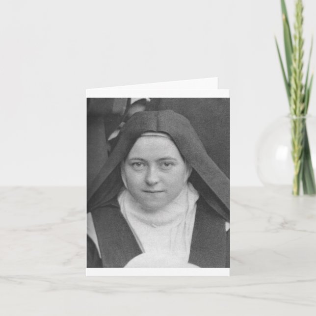 Carte Sainte-Thérèse de Lisieux (Devant)