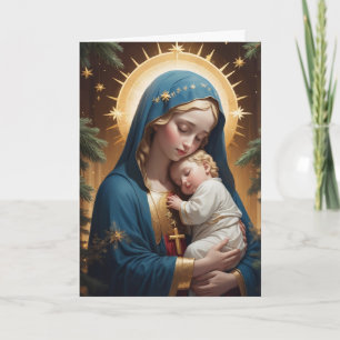 Carte Sainte Vierge Marie Traditionnelle Catholique