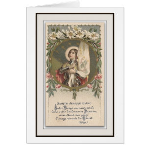 Carte Sainte vintage