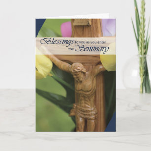 Carte Saisie du Crucifix en bois Séminaire