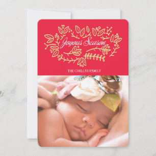 Carte Saison joyeuse