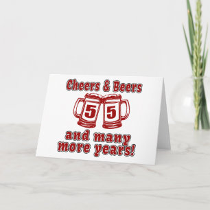 Carte Salades Et Bières 55 Designs Anniversaires