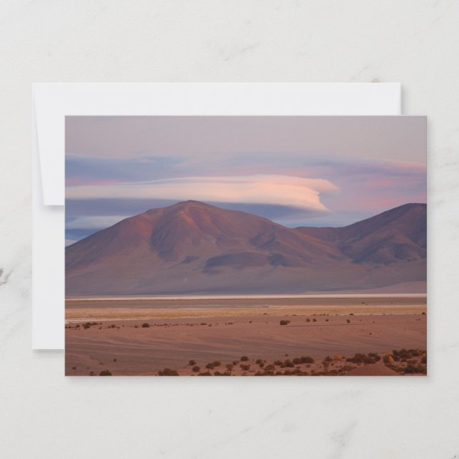 Carte Salar del Huasco, Chili (Devant)