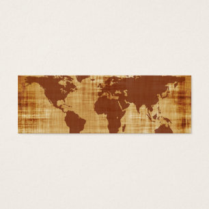 Carte sale du monde texturisée