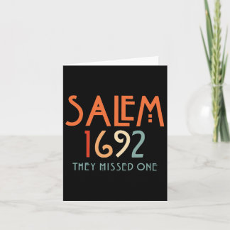 Carte Salem 1692 Ils en ont raté un - Sorcière de Salem 