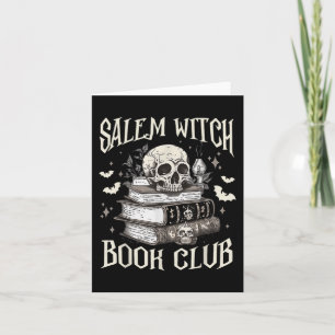 Carte Salem Witch Book Club Halloween