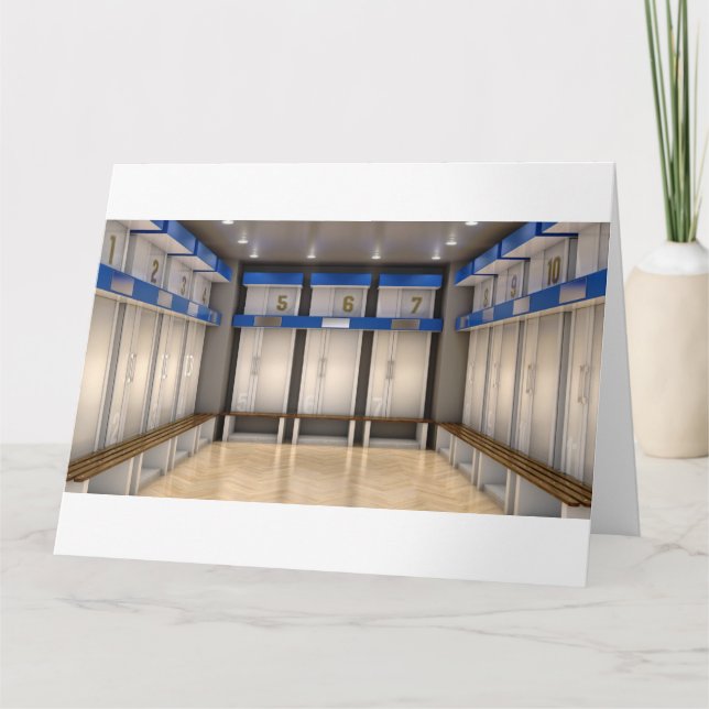 Carte Salle de casier sportif (Devant)