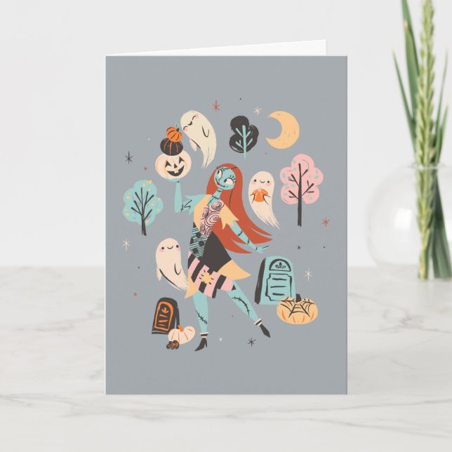 Carte Sally's Magical Halloween Adventure (Devant)