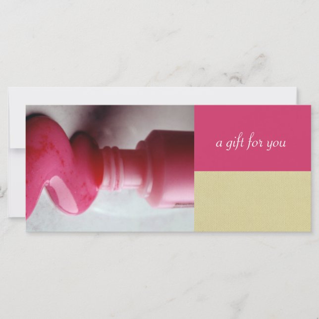 Carte Salon à ongles ou certificats cadeaux Spas de jour (Devant)