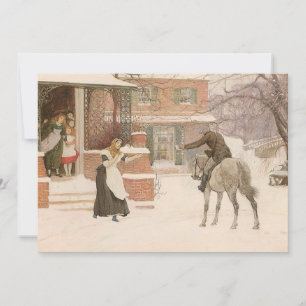 Carte Saluer le facteur par Robert Walker Macbeth