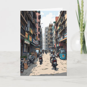 Carte Salut de l'Inde