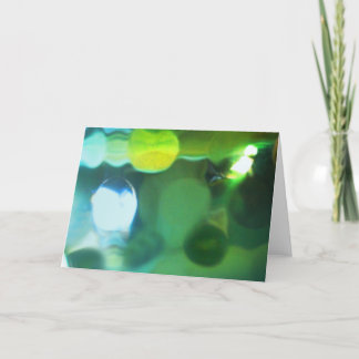 Carte Salutation abstraite horizontale