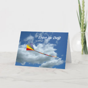 Carte - salutation - appréciez le jour !