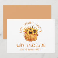 Salutation bon thanksgiving